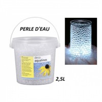 Seau des perles d'eau